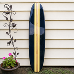 Navy Blue Performance Surfboard – Handmade for Ocean Waves
